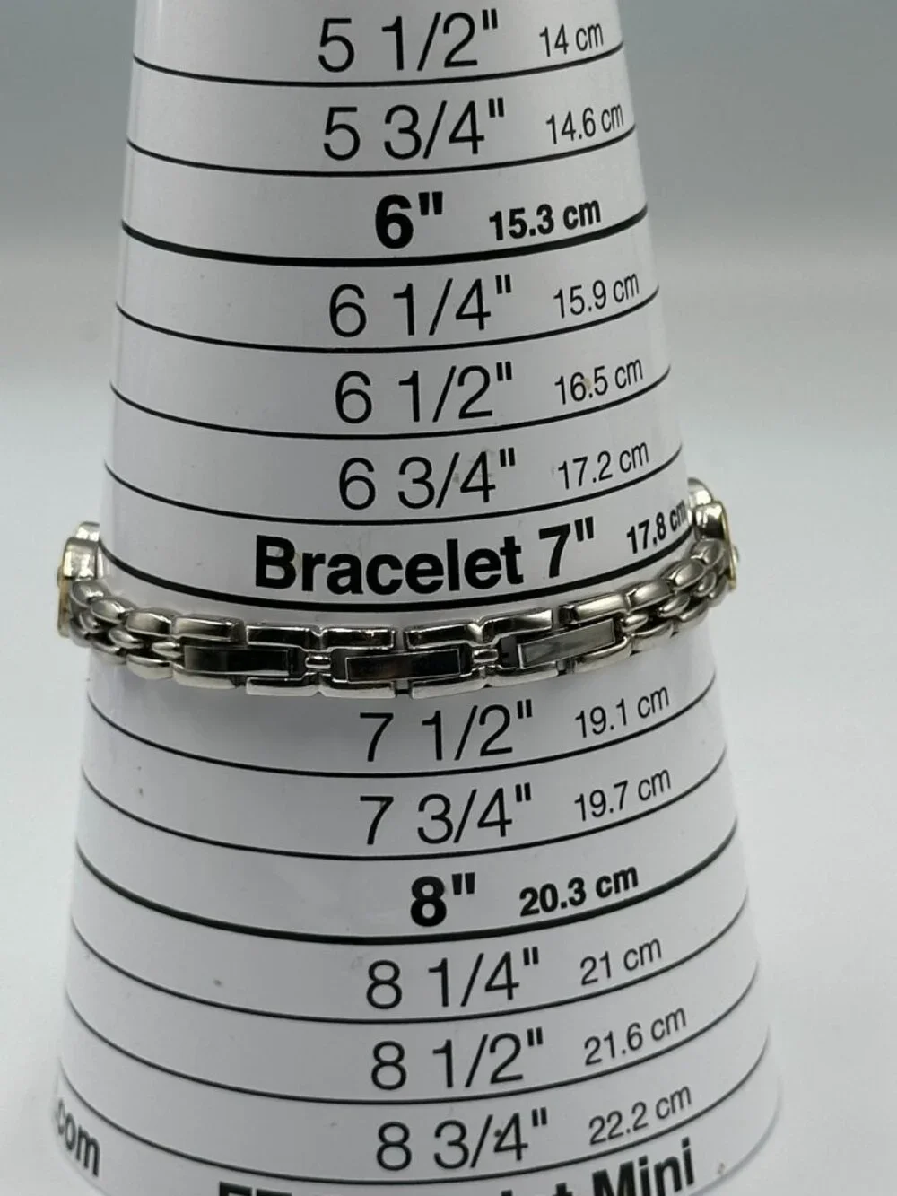 3/$30 Rhinestone Heart Band Watch Women Silver Gold Two Tone New Battery 7.5 